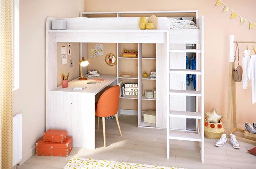 Parisot industrie loft bed - parisot,