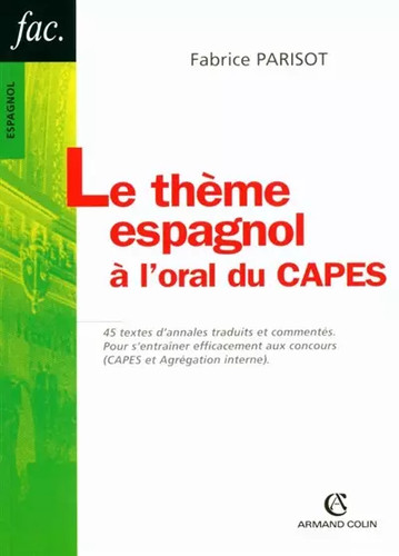 Thème espagnol l oral - espagnol, l'oral
